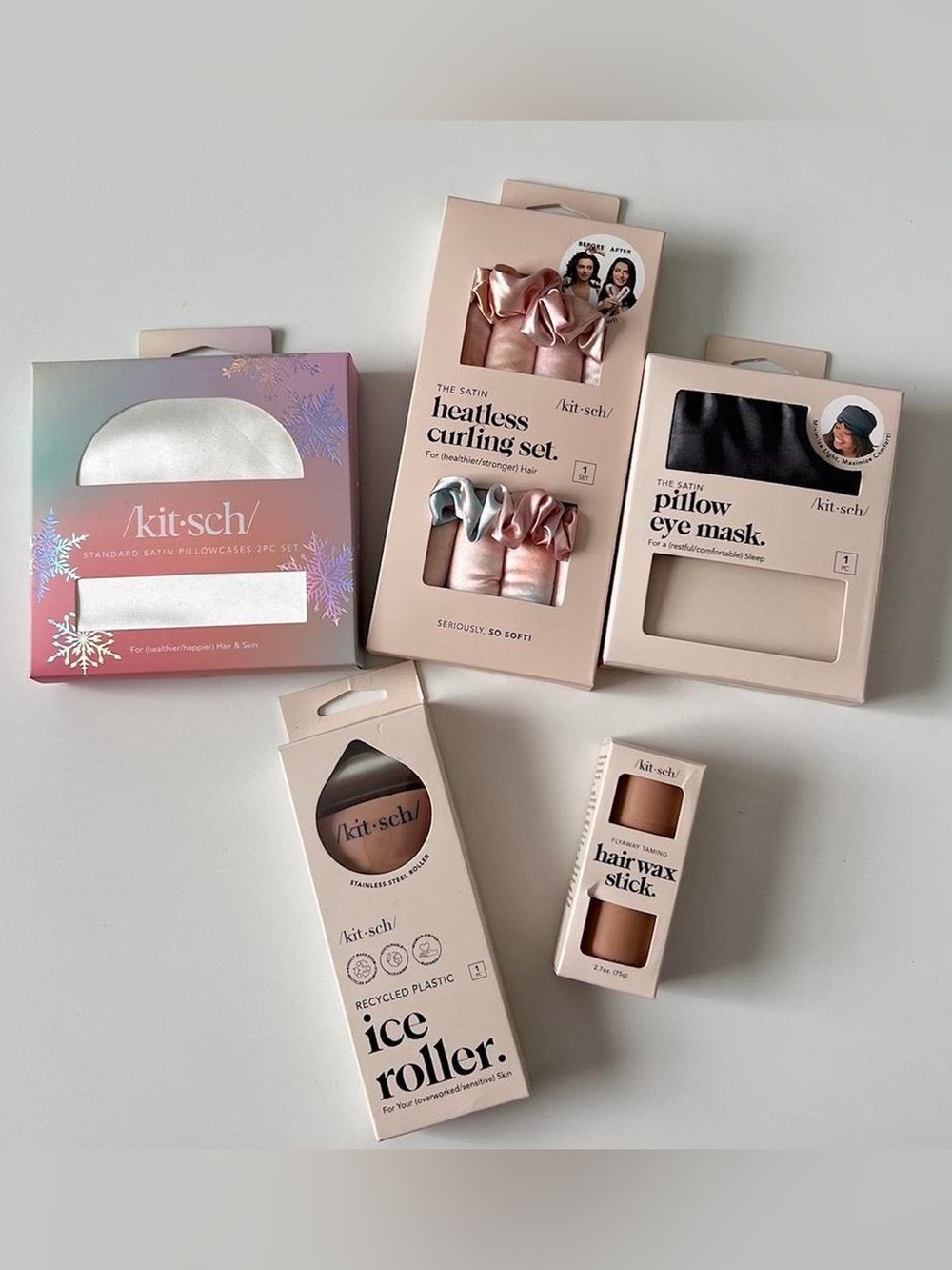 Kitsch hair care and skincare 5 piece bundle